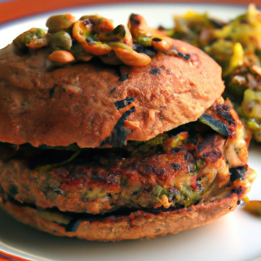 Hearty Lentil Walnut Burgers: A Nutty Twist on Vegan Classics