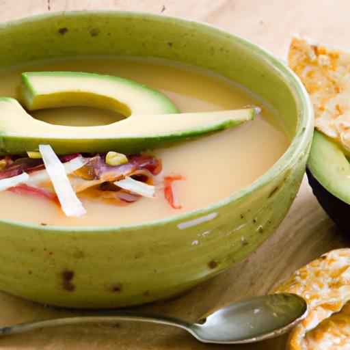 Creamy Chicken Tortilla Soup with Avocado: A Flavor Fusion