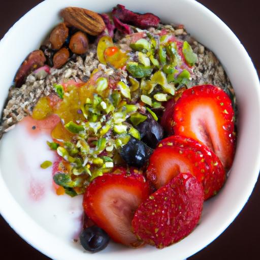 Chia Jam Bowl: A Nutritious Twist⁣ to your Breakfast Routine