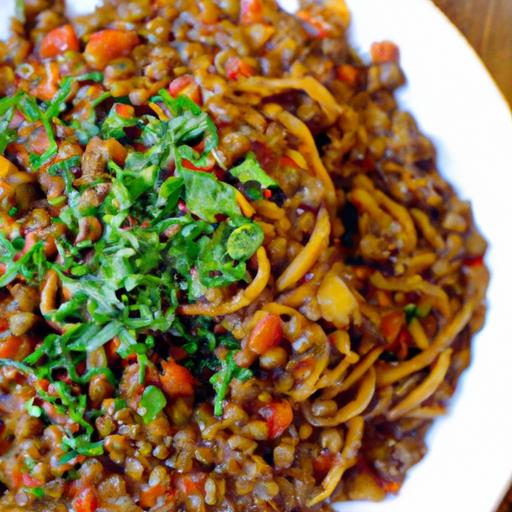 Hearty Lentil Bolognese: A Savory Twist on Classic Pasta