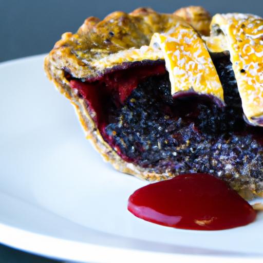 Bursting flavor: How to Make Mixed Berry Chia Jam Tart