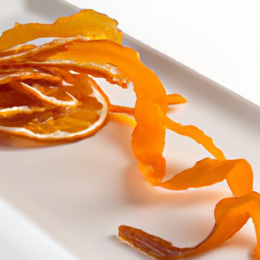 Zesty Delight: The Art of Chocolate-Dipped Orange Peel