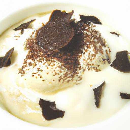 Affogato al Tartufo: Vanilla Gelato Meets White truffle magic