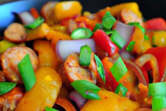 Savor the Flavor: Easy Sausage & Pepper Skillet Bowl Recipe