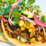 Savor Korean BBQ Jackfruit Tacos with Tangy Kimchi Slaw