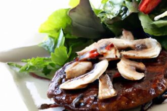 Savor Portobello “Steaks” Drizzled with Balsamic Bliss