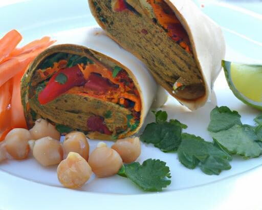 Power-Packed Lentil Hummus Wrap: A Nutritious Delight