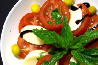 Savor the Fresh Flavors of a Classic Italian Caprese Bowl