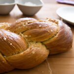 Warm Cardamom-Spiced Challah with Vegan Egg Wash Magic