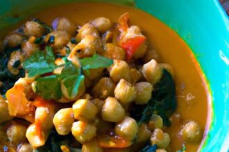 Wholesome Chickpea & Spinach Curry: A Flavorful Delight