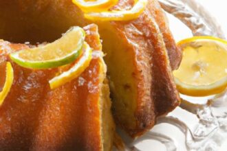 Zesty Olive Oil Cake with a Bright Citrus Glaze Delight