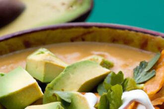 Creamy Chicken Tortilla Soup with Avocado: A Flavor Fusion