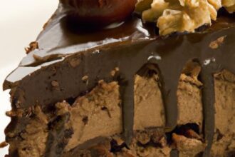 Decadent Chocolate Chestnut Torte with Lush Brandy Glaze