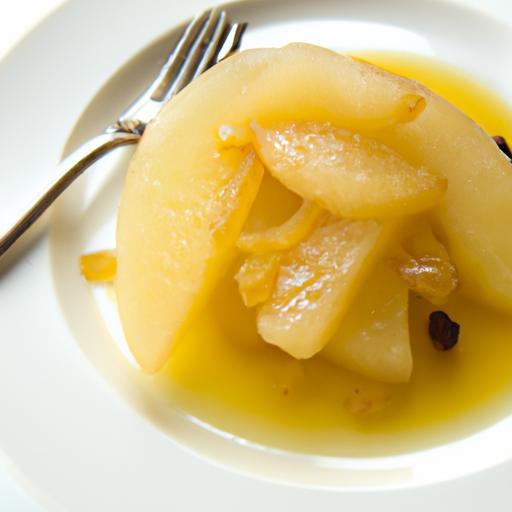 Pear Mostarda Magic: A Zesty Twist with Mustard Seeds