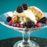 Berry Trifle Delight: Layers of Berry and Lemon Pound Cake