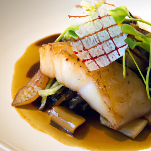 Elevate Your Palate: Black Cod Miso-Glazed with Pickled Daikon