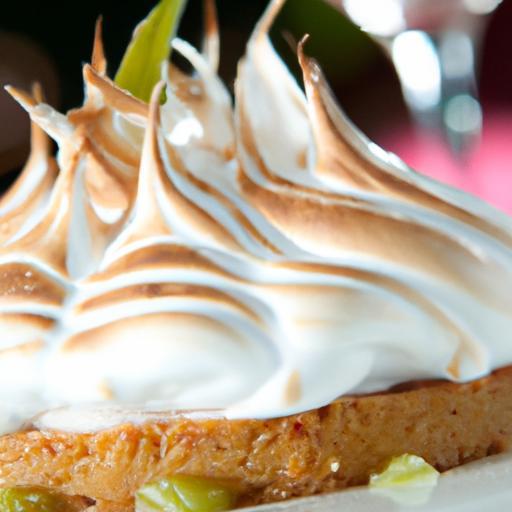 Deconstructed Key Lime Pie: Zesty Layers & Meringue Clouds