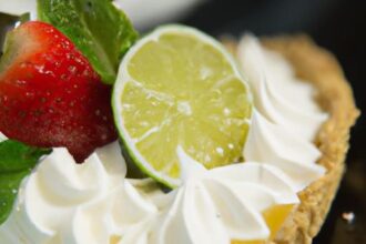Zesty Delight: The Art of Crafting Key Lime Mousse Pie