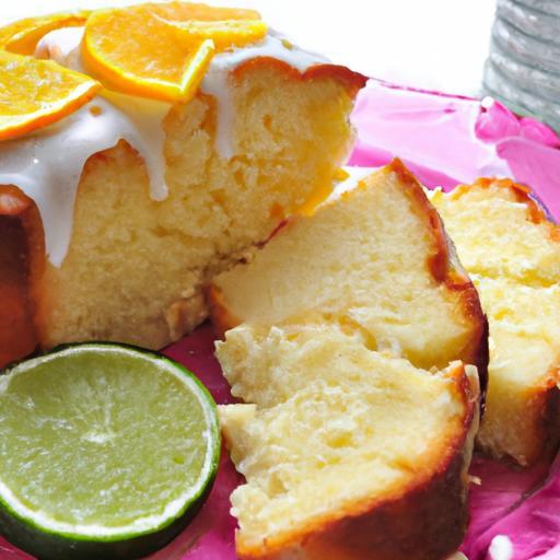 Zesty Olive Oil Cake with Tangy Citrus Glaze Delight