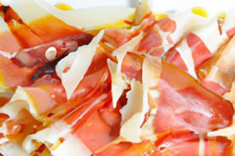 Sweet Meets Savory: Prosciutto di Parma with Honeycomb Delight