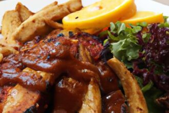 Jackfruit “Pulled Pork” with Tangy BBQ Glaze: A Plant-Based Twist