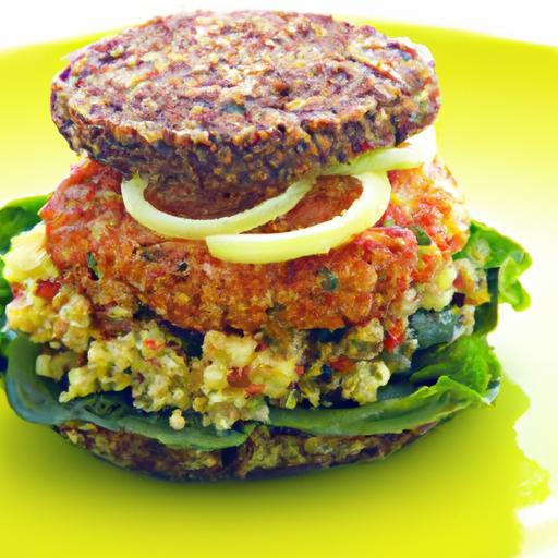 Wholesome Quinoa & Sweet Potato Burger: A Nutritious Delight