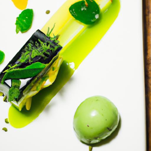 Elevate Dessert: Matcha Semifreddo Meets Black Sesame Tuile