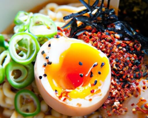 Fiery Flavors: Crafting Spicy Miso Ramen with Perfect Egg