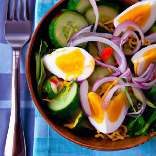 Brighten Your Meal with a Flavorful Curried Egg Salad Bowl