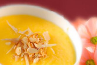 Saffron-Scented Custard: A Rosewater-Infused Delight