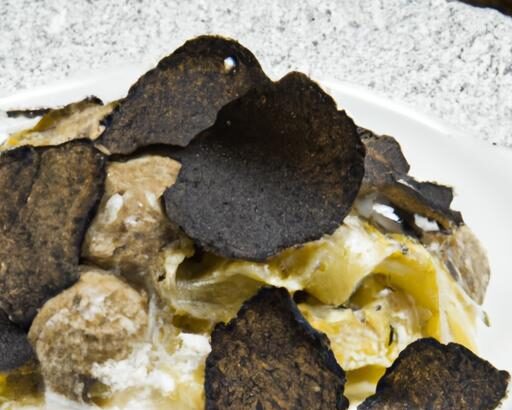Savor Black Truffle Tagliatelle in Silky Porcini Cream
