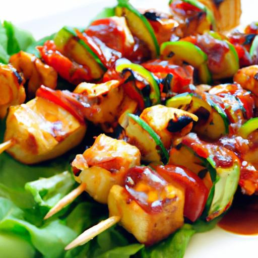 Zesty Sriracha Lime Chicken Skewers: A Flavor Fiesta