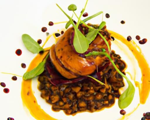Elevate Plant-Based Dining: Lentil Foie Gras with Port Reduction