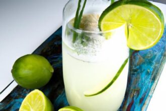 Moringa Coconut Lime Refresher: A Zesty Boost to Wellness