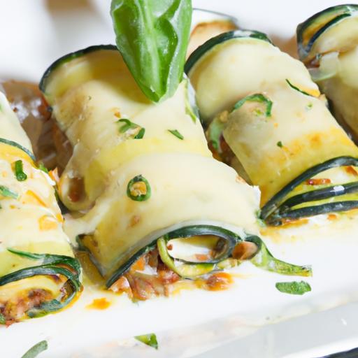 Zucchini Lasagna Rolls: A Light Twist on Classic Comfort