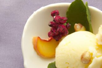Pistachio Gelato Meets Rosewater Apricots: A Flavor Fusion