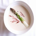 Elevate Your Palate: White Asparagus Soup with Truffle Shavings