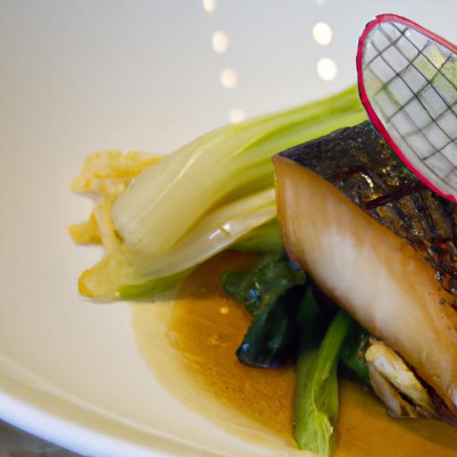 Elevate Your‌ Palate: Black Cod Miso-Glazed with Pickled Daikon