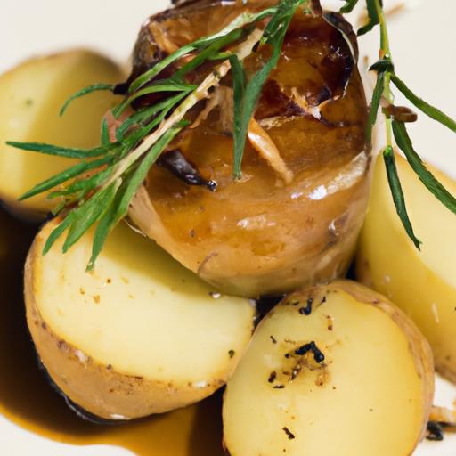 Fondant Potatoes with Rosemary Jus: A Classic Twist Unveiled