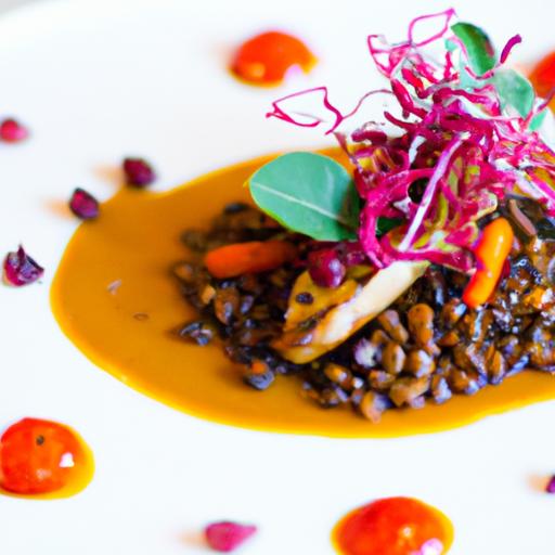 Elevate Plant-Based dining: Lentil Foie Gras with Port Reduction