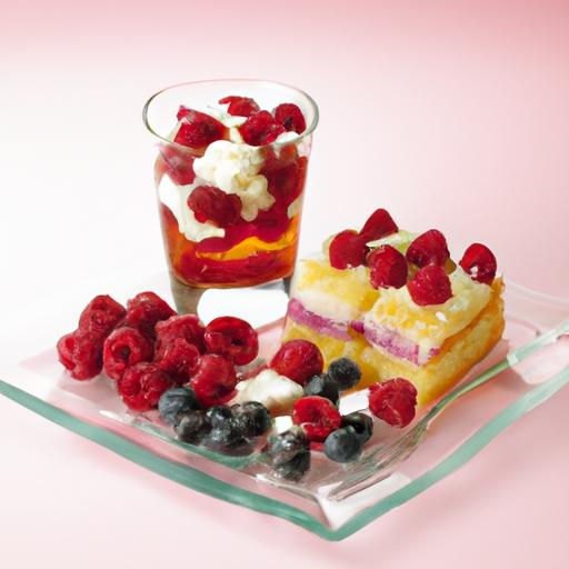 Berry Trifle Delight: Layers of Berry and Lemon Pound Cake