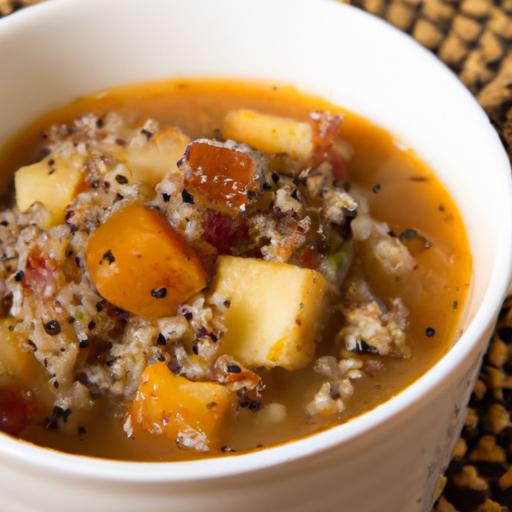 Hearty Chicken and quinoa Soup: Wholesome Comfort in a Bowl