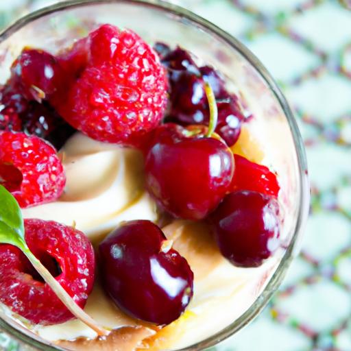 Decadent Eggnog Trifle⁤ with Sponge Cake and Fresh Berries