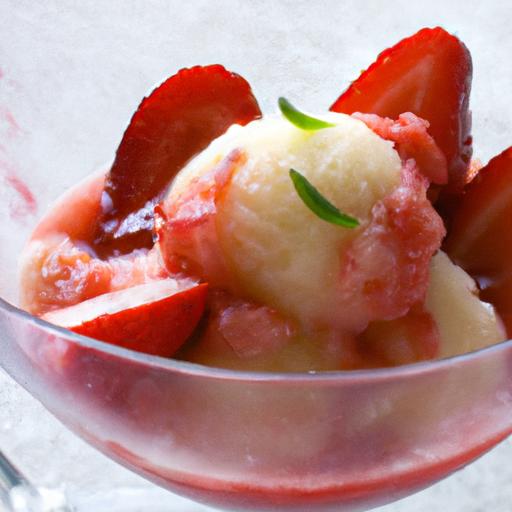 Sweet and Simple: The Ultimate Sugar-Free Strawberry Sorbet
