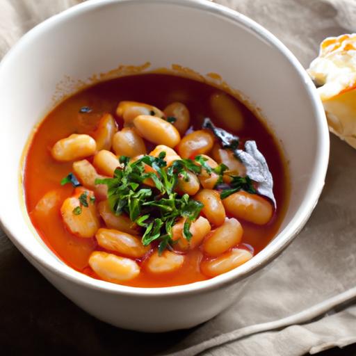 Hearty Cannellini Bean and tomato Soup: A Nutritious Classic