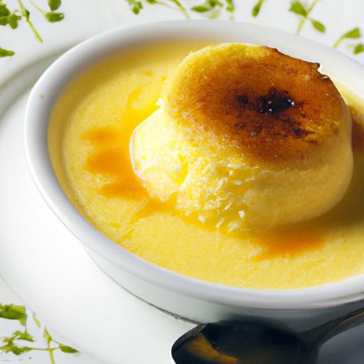 Saffron-Scented Custard: A Rosewater-Infused Delight