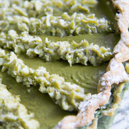Decadent Matcha White Chocolate Tart with Crunchy Almond Crust