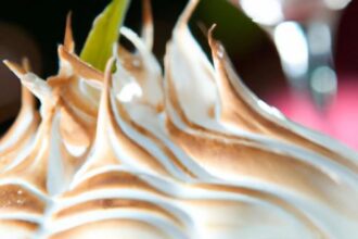 Deconstructed Key Lime Pie: Zesty Layers & Meringue Clouds