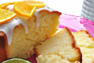 Zesty Olive Oil Cake with Tangy Citrus Glaze Delight