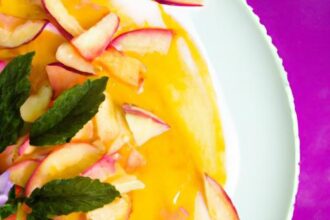 Mango Turmeric Sunrise: A Vibrant Boost to Your Mornings